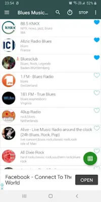 Blues Music Radio android App screenshot 4