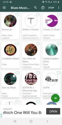 Blues Music Radio android App screenshot 5